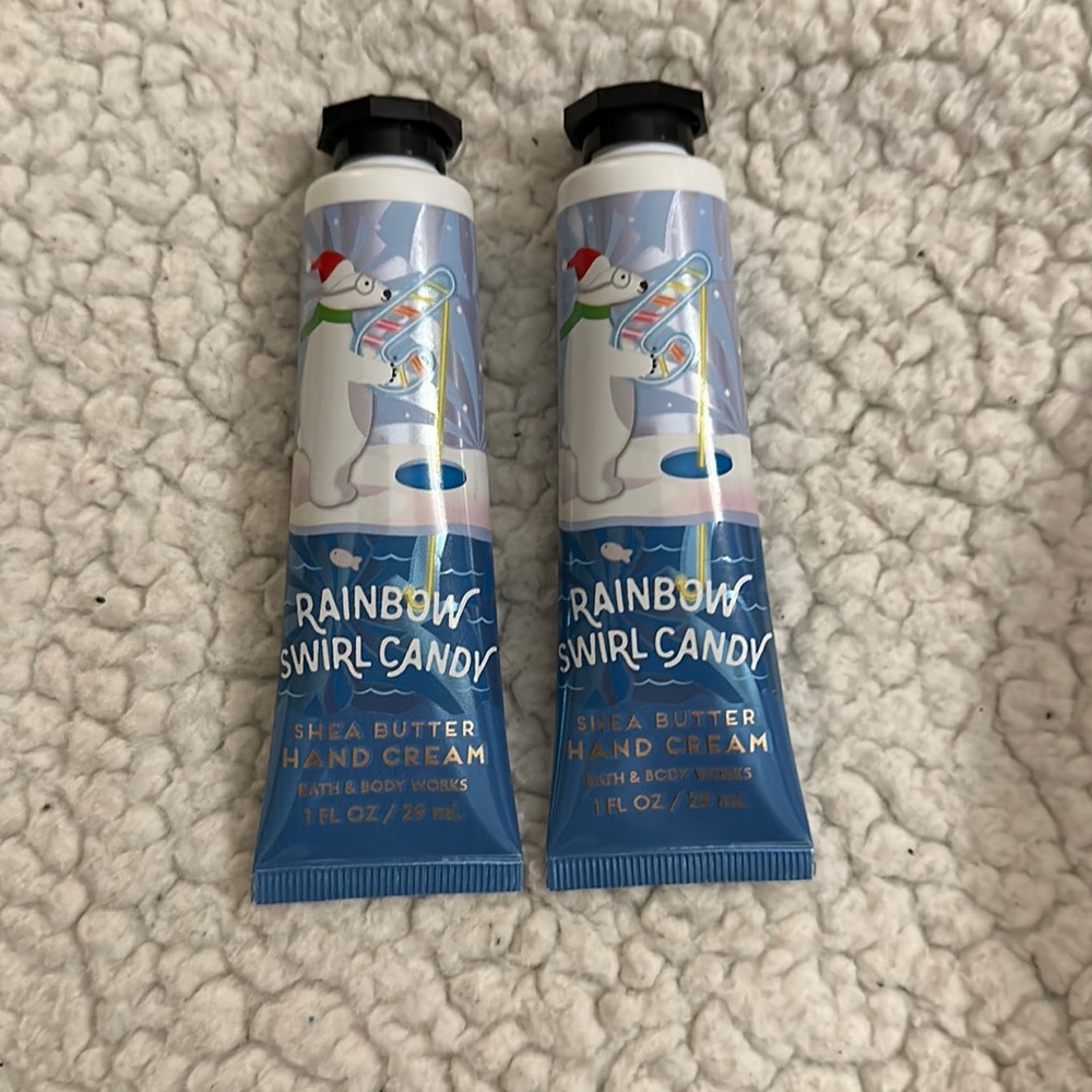 Bath & Body Works Rainbow Swirl Candy Hand Cream